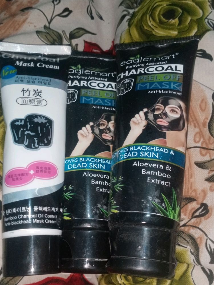 Bambo Charcoal Oil Control Activated Peel Off Mask