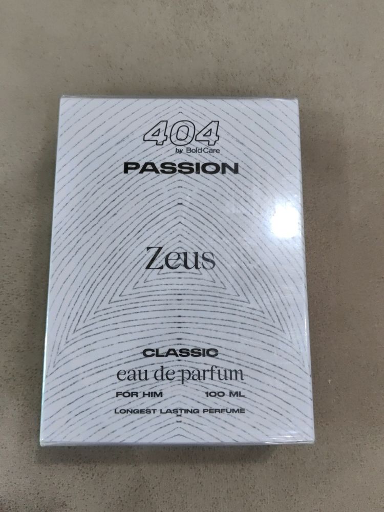 404 By Boldcare Passion Zeus Classic Parfum