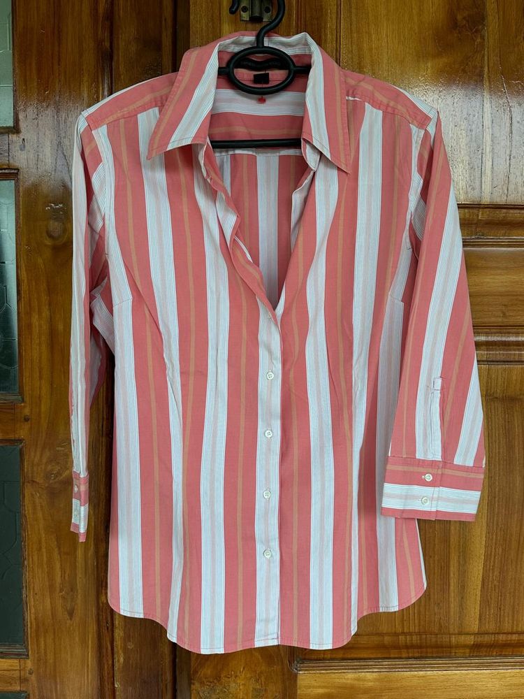 Formal Stripe Shirt For Women