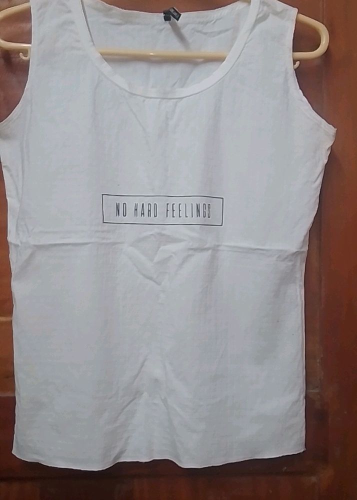 Small Size, Top White, Formal And Casual Ware