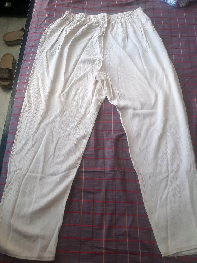 Like New Women's Beige Plazzo Trouser