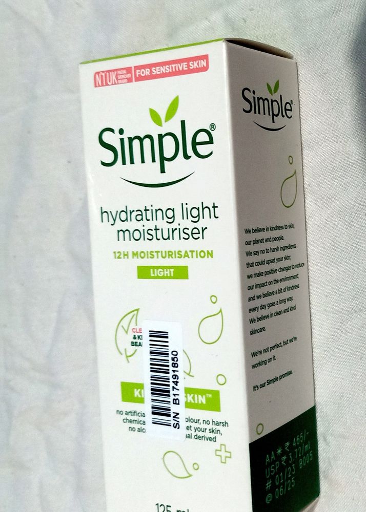 Simple Moisturizer