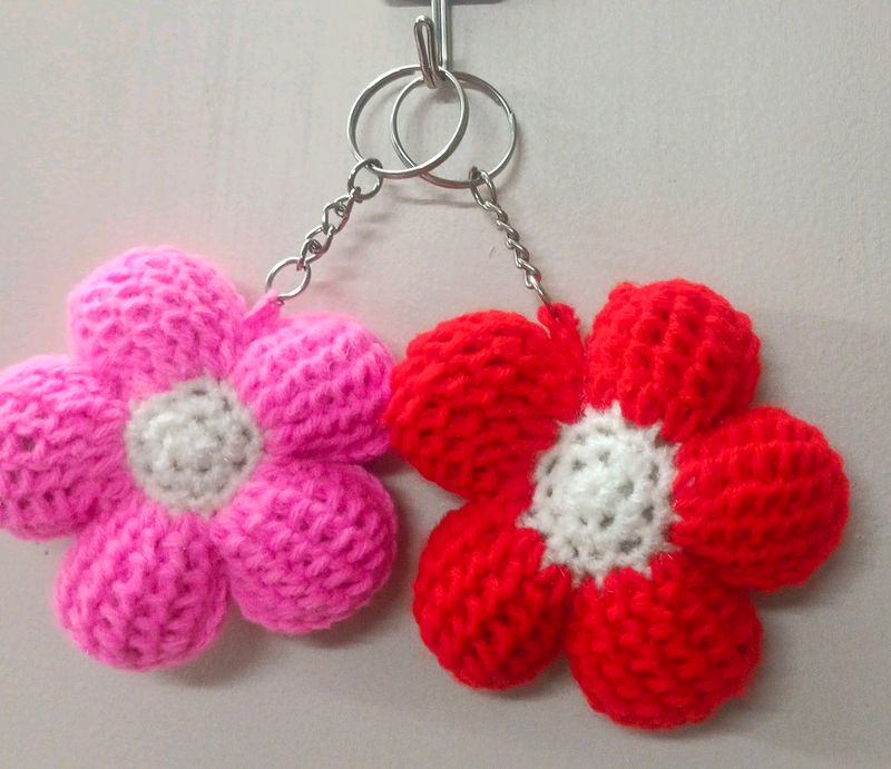 Handmade Crochet Keychain