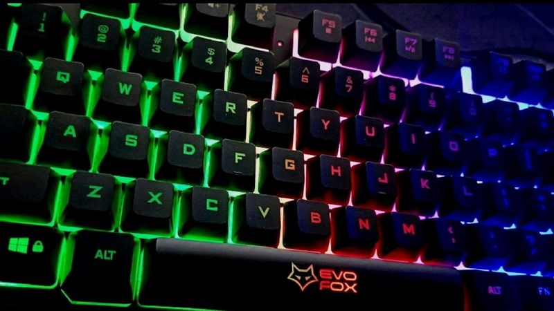 Eva Fox Gaming RGB Keyboard With Mouse