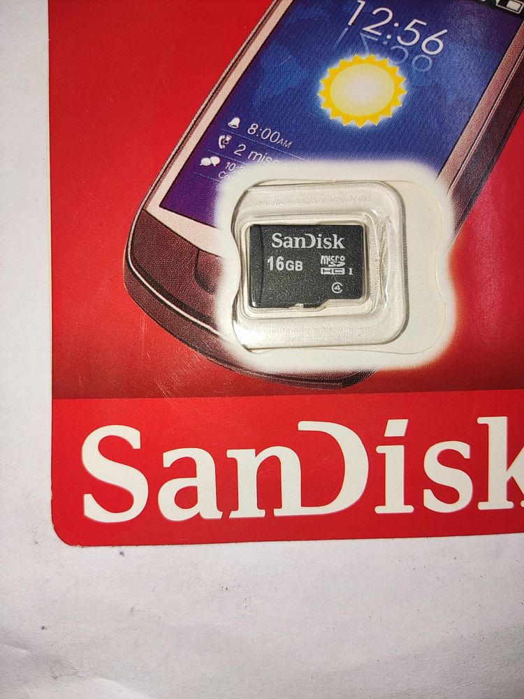 SanDisk 16 GB Microsd Card