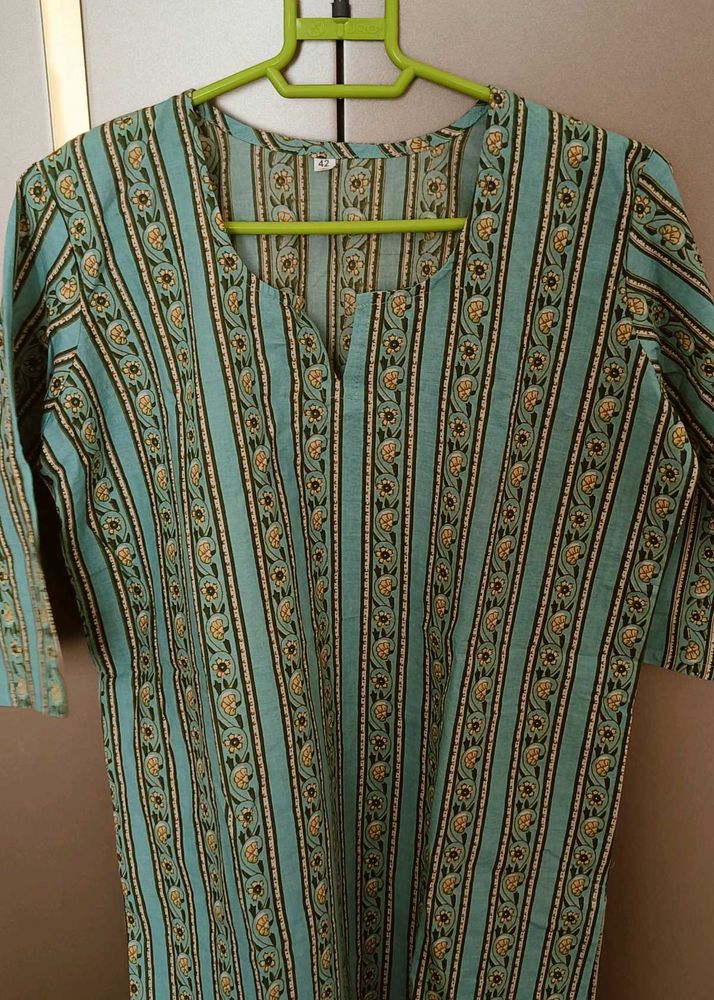 A Short Kurta Perfect For Daily Wear Or Office Wea