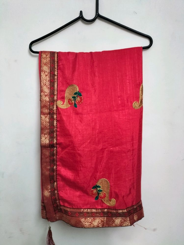 Red Saree New