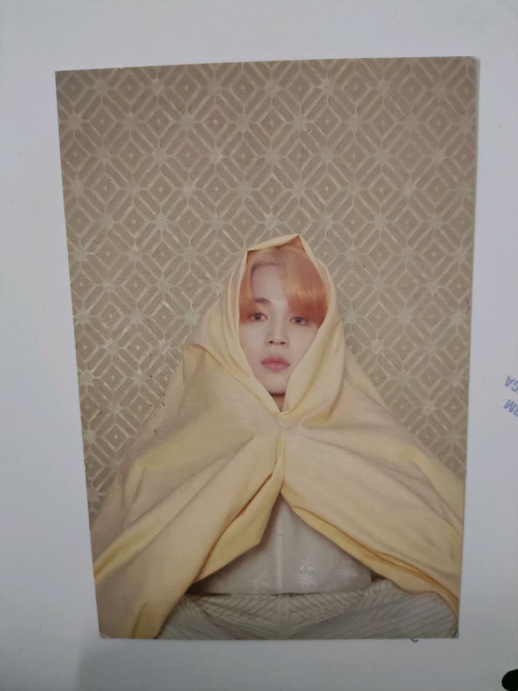 Bts Offical Persona Random Postcard Jimin Album