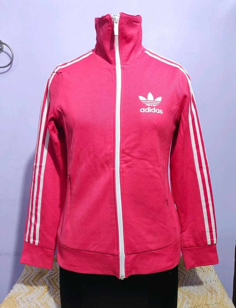 Adidas Full Zipper Track Jacket Size M