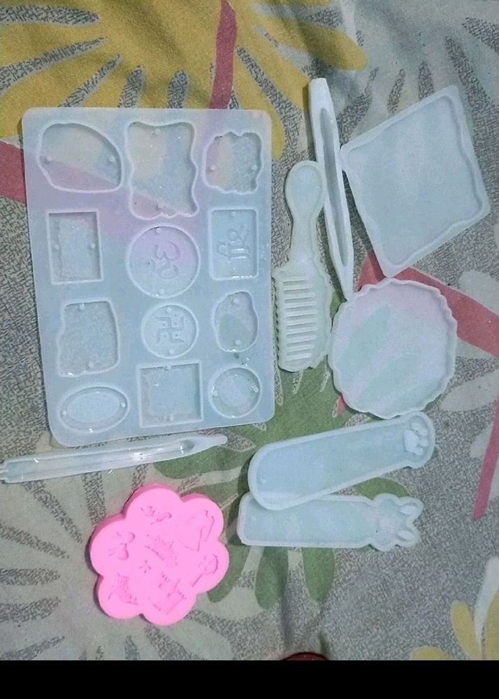 Resin Moulds Set Combo