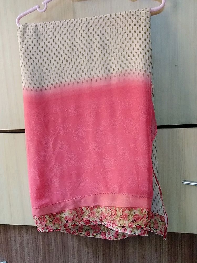 Pink Daily Wear Saree