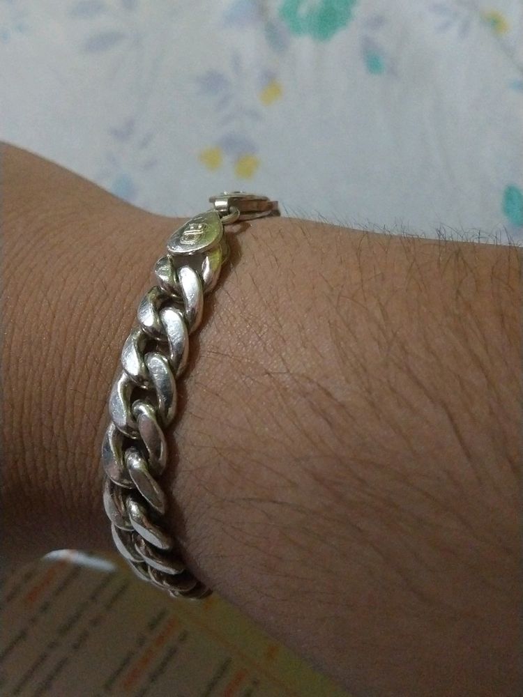 Silver Bracelet Men 50.0 Gm