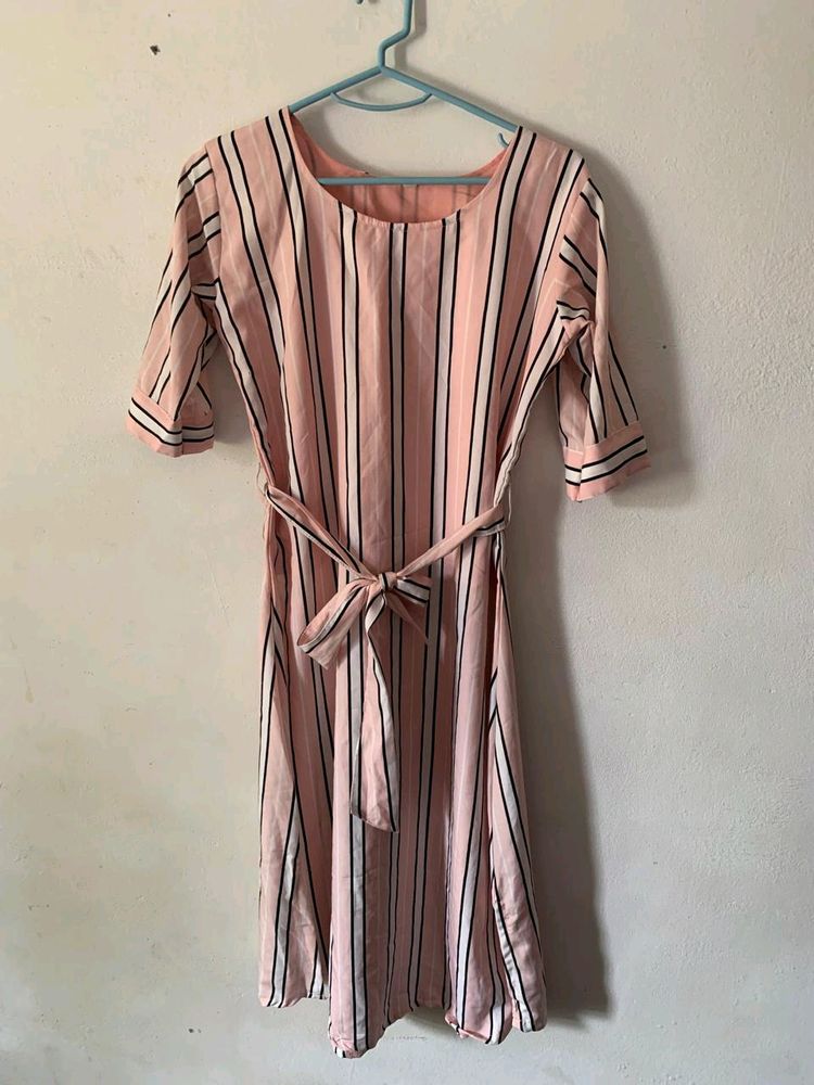 Women's/Girls Pink A-line Dress