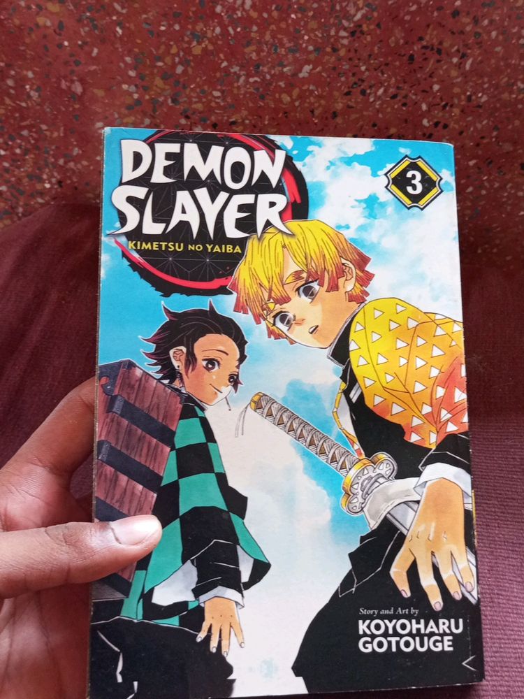 DEMON SLAYER MANGA VOLUME 3