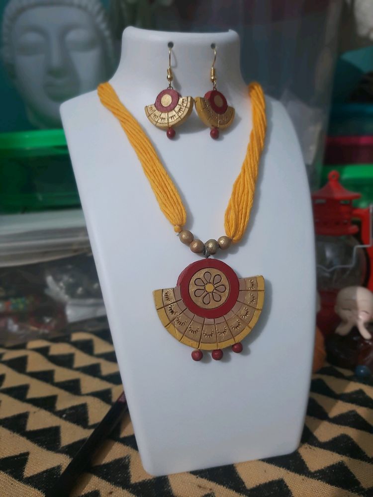 Terracota Necklace Set