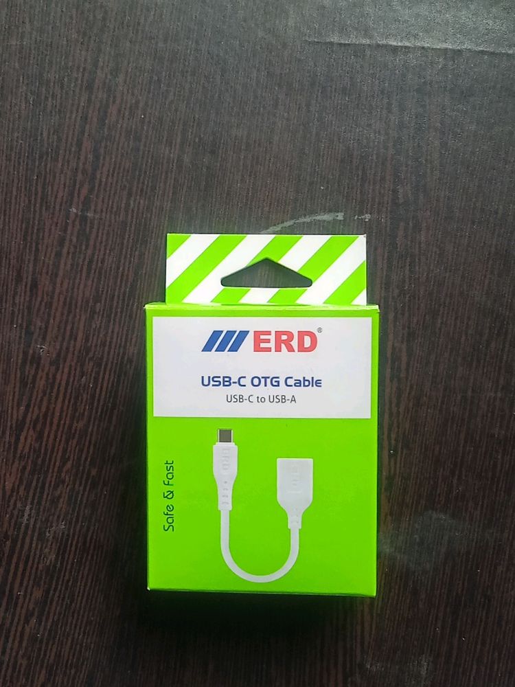 ///ERD USB-C OTG Cable usb-C To usb-A