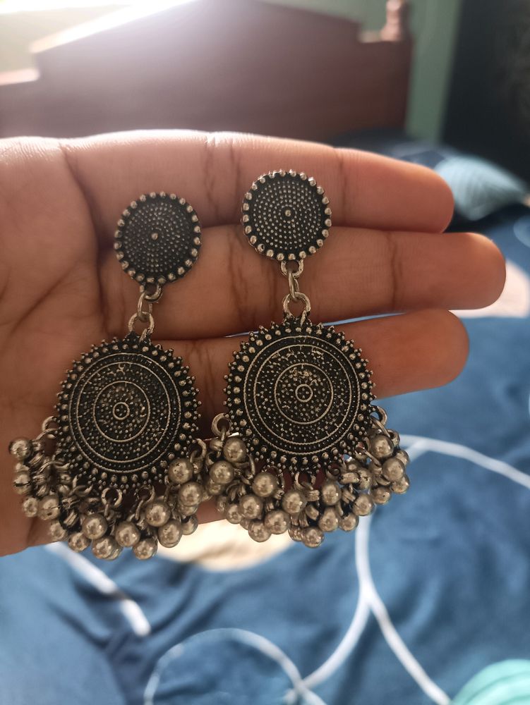 New Oxidised Earrings