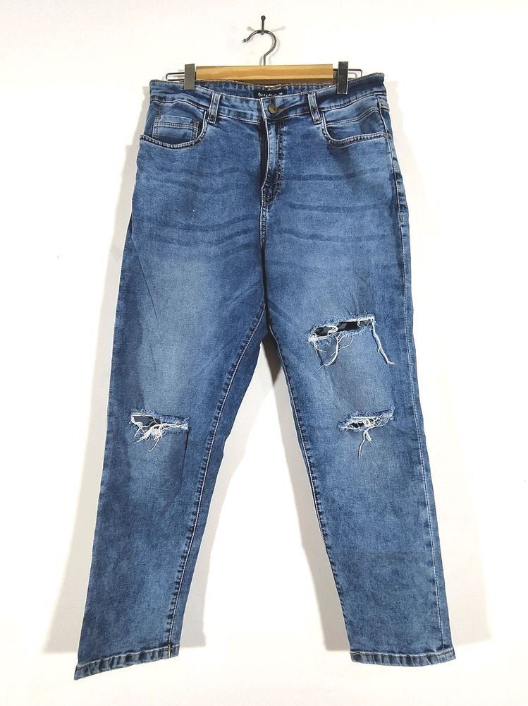 Blue Torn Jeans (Women's)