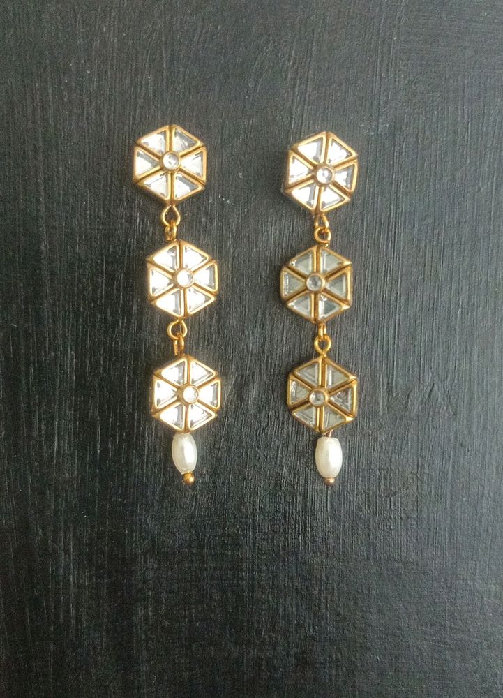 Handmade Kundan Earrings