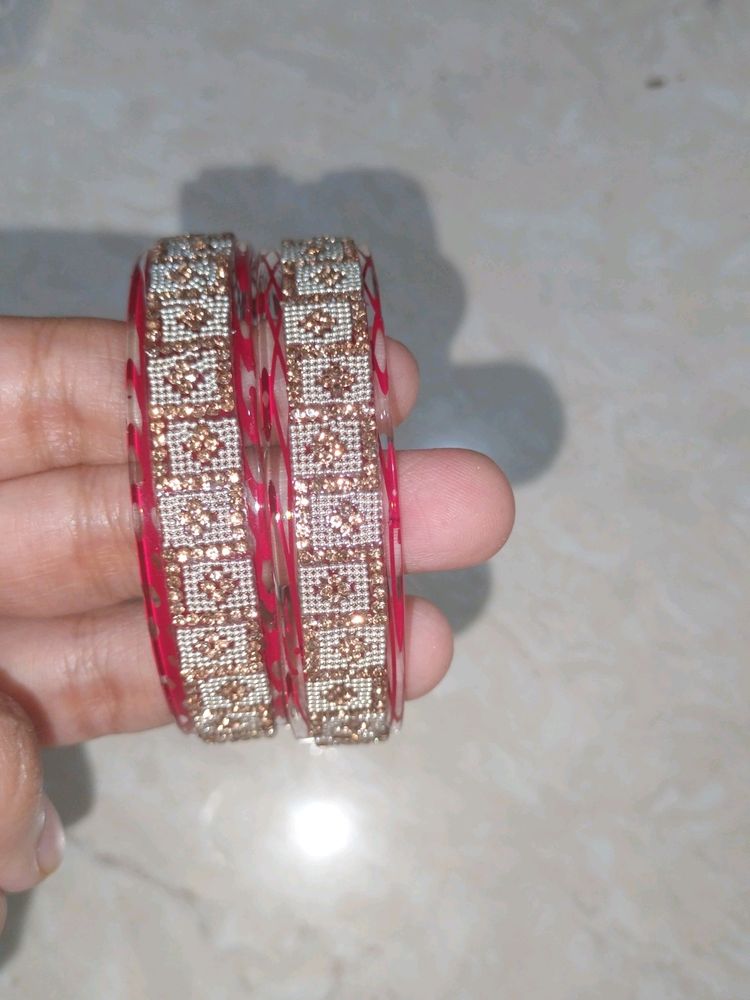 Laal Shisha Bangles