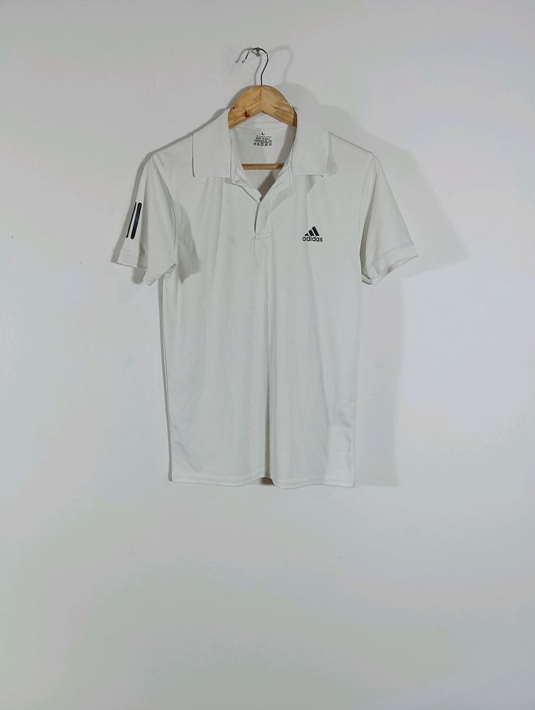 White Plain Casual T-Shirt (Men)