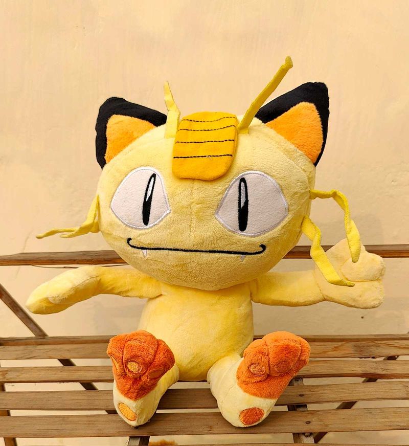 Pokemon Meowth Plushie