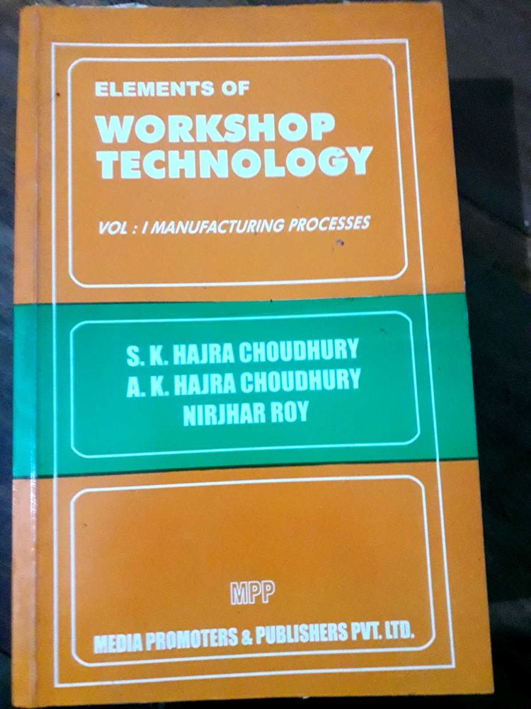 Workshop Technology,  Both Volume Book