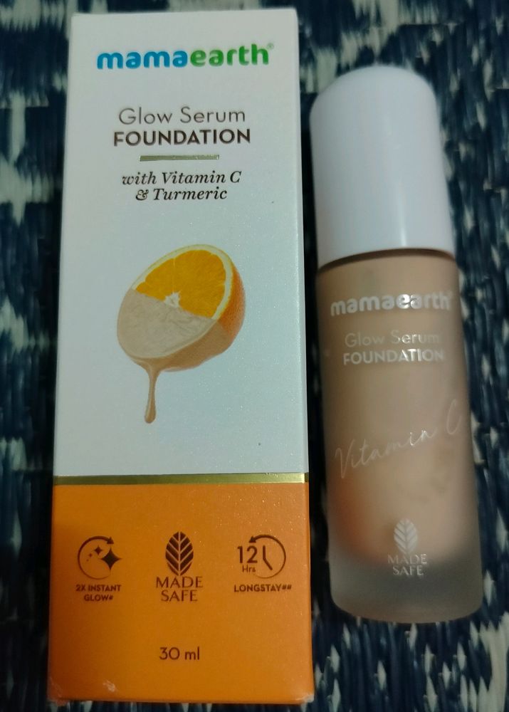 Mamaearth Glow Serum Foundation