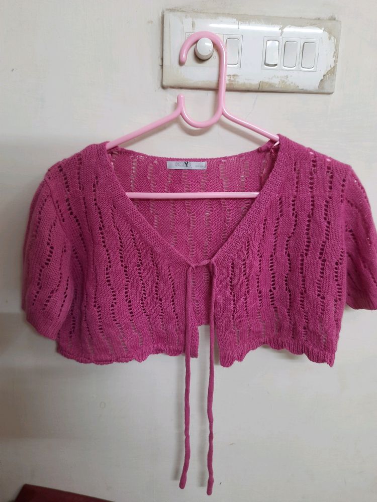 Knitted Crop Top