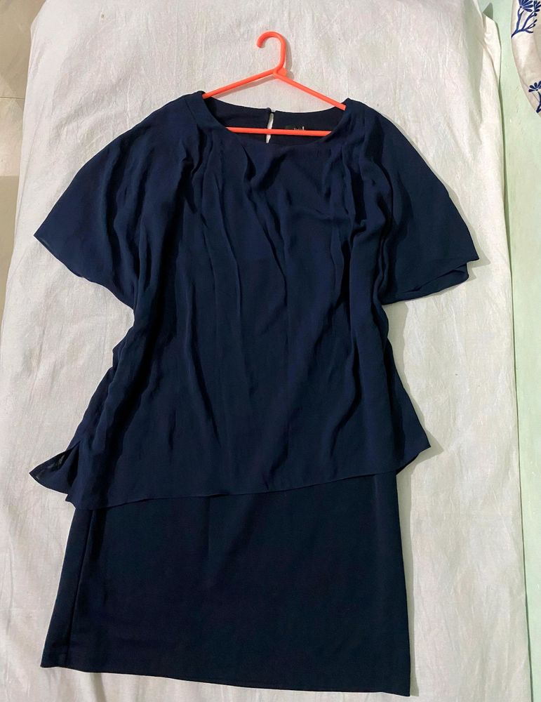 Imported Navy Blue Dress Size 36/38/40