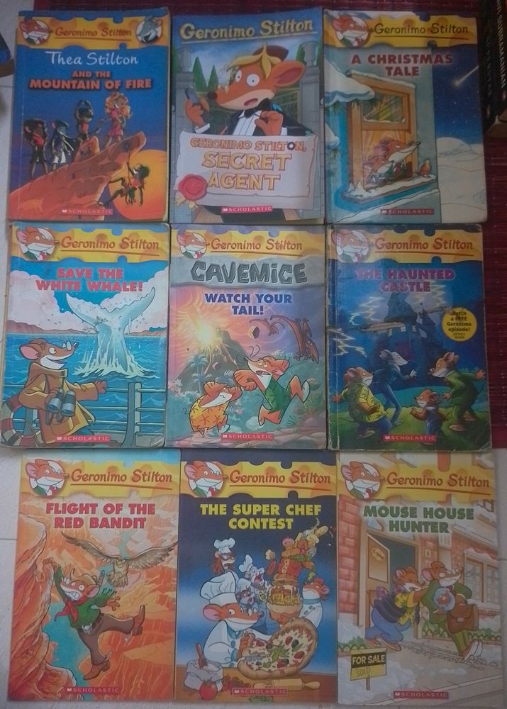 Geronimo Comics 9 Books