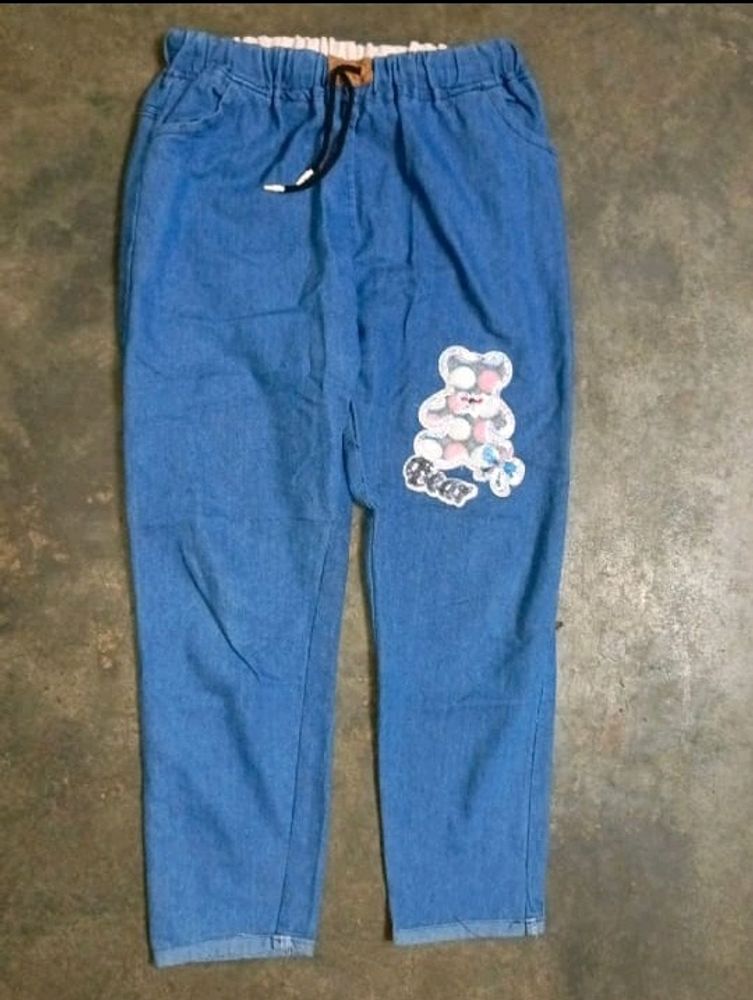 Women Teddy Bear Jeans..