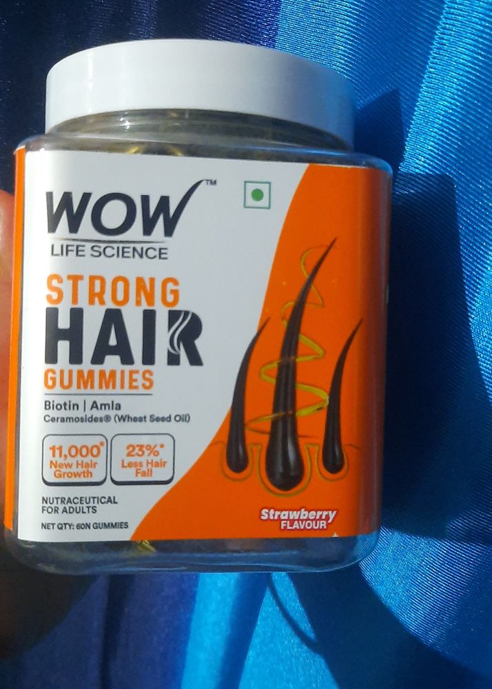 Wow Hair Gummies For Hai Growth