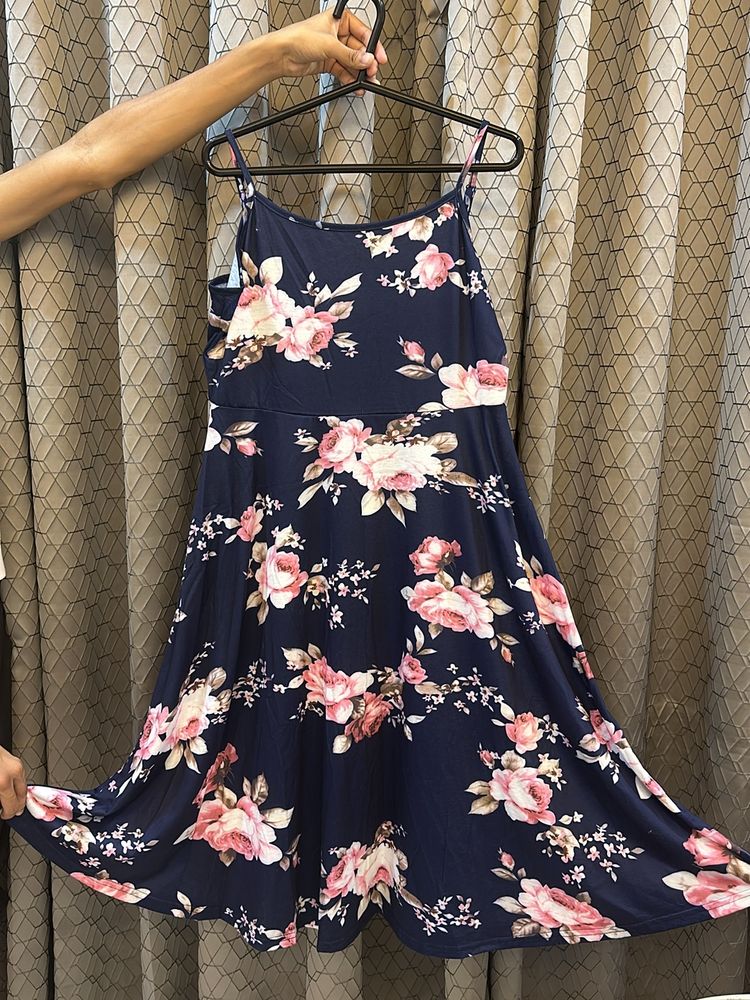 Blue Flower Dress