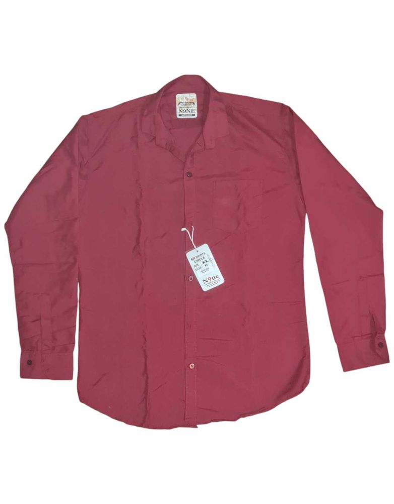 Multicolor XL Size Maroon Men's Shirts