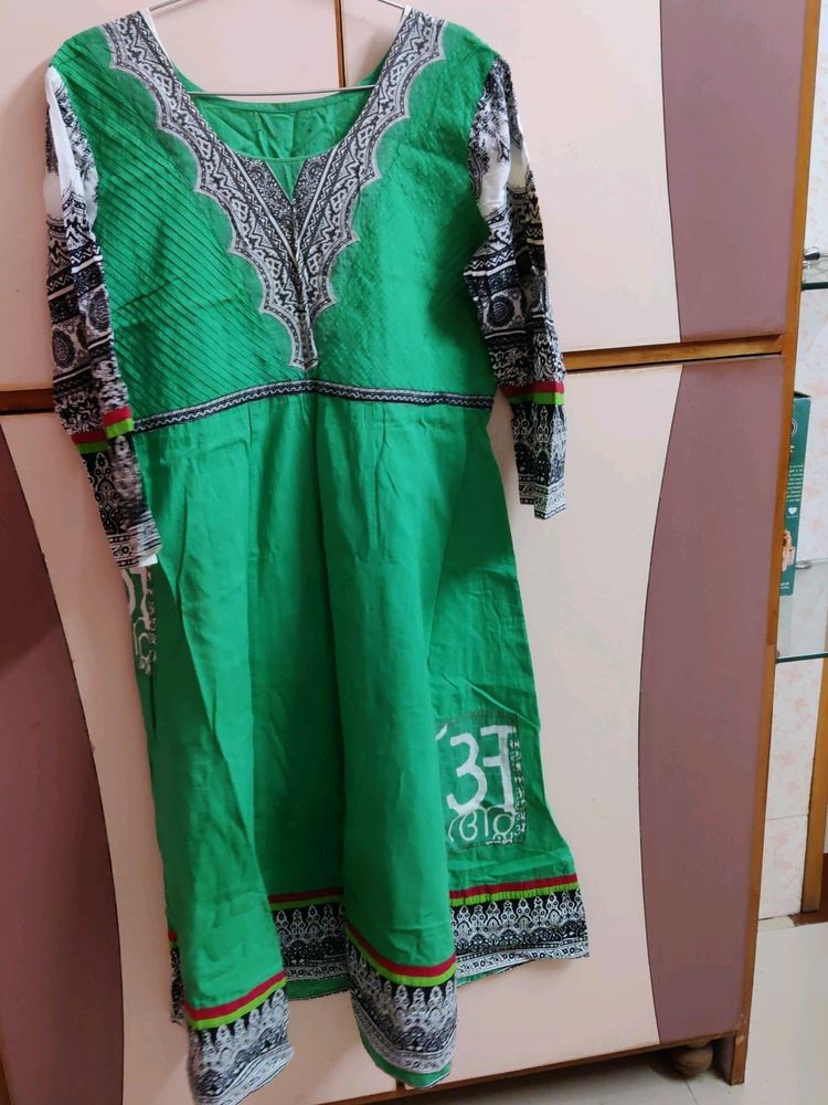 Green Anarkali Anaarkali