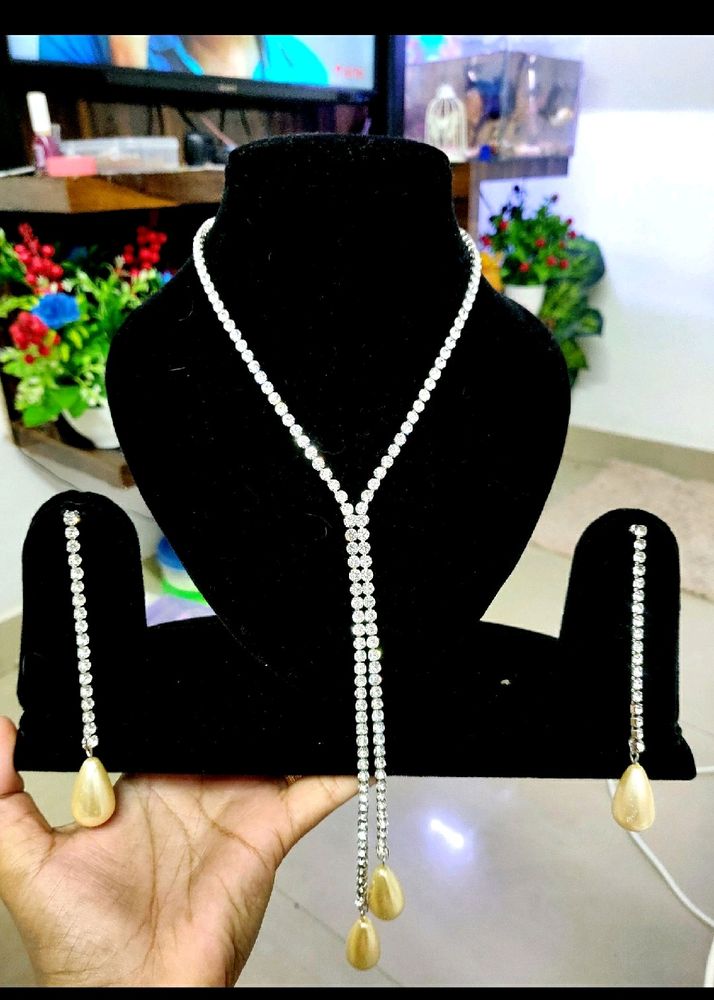 Customize Handmade Stone Necklace Set