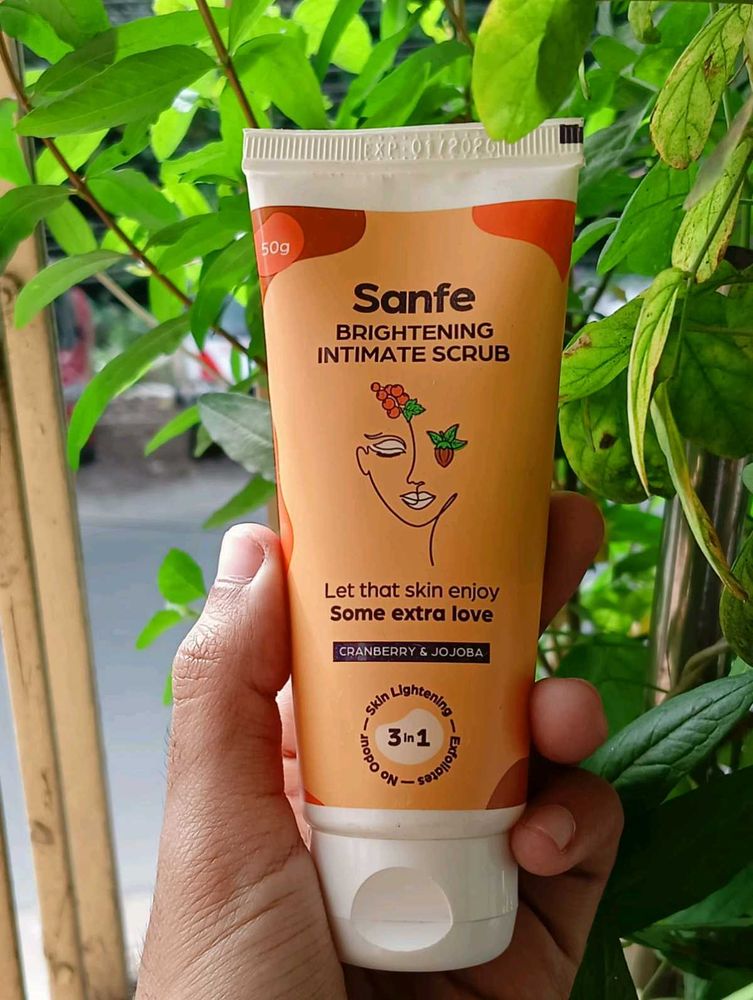 Unused, Sanfe Brightening Intimate Scrub