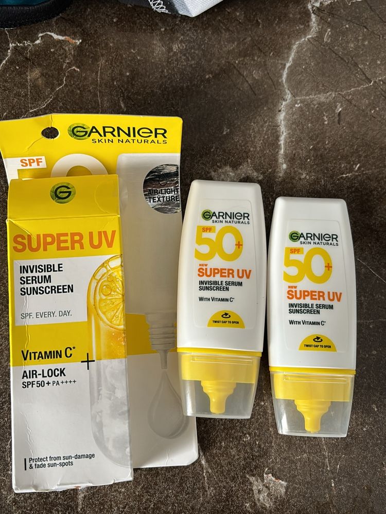 Combo of suncreen