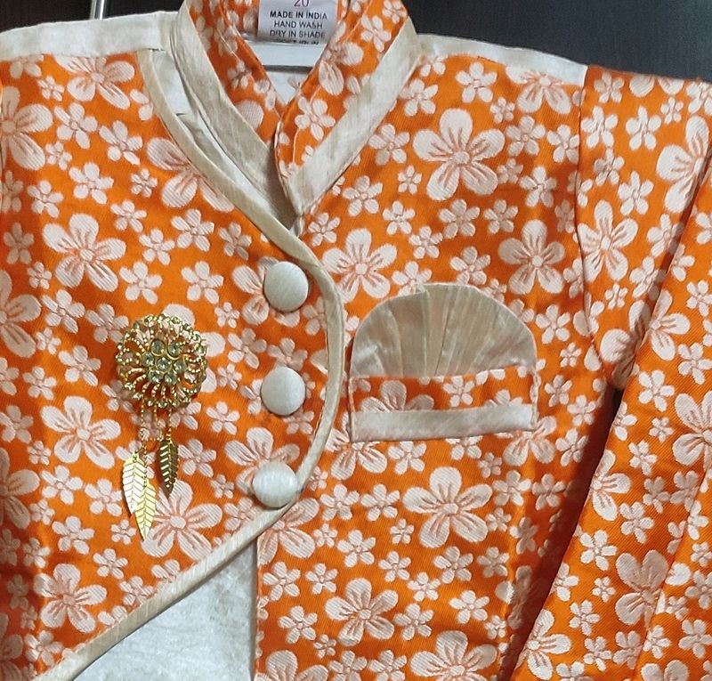 Traditional angrakha Kurta Set