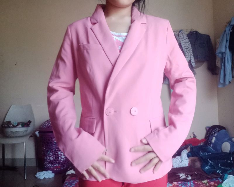 Bershka Pink Blazer 🌺