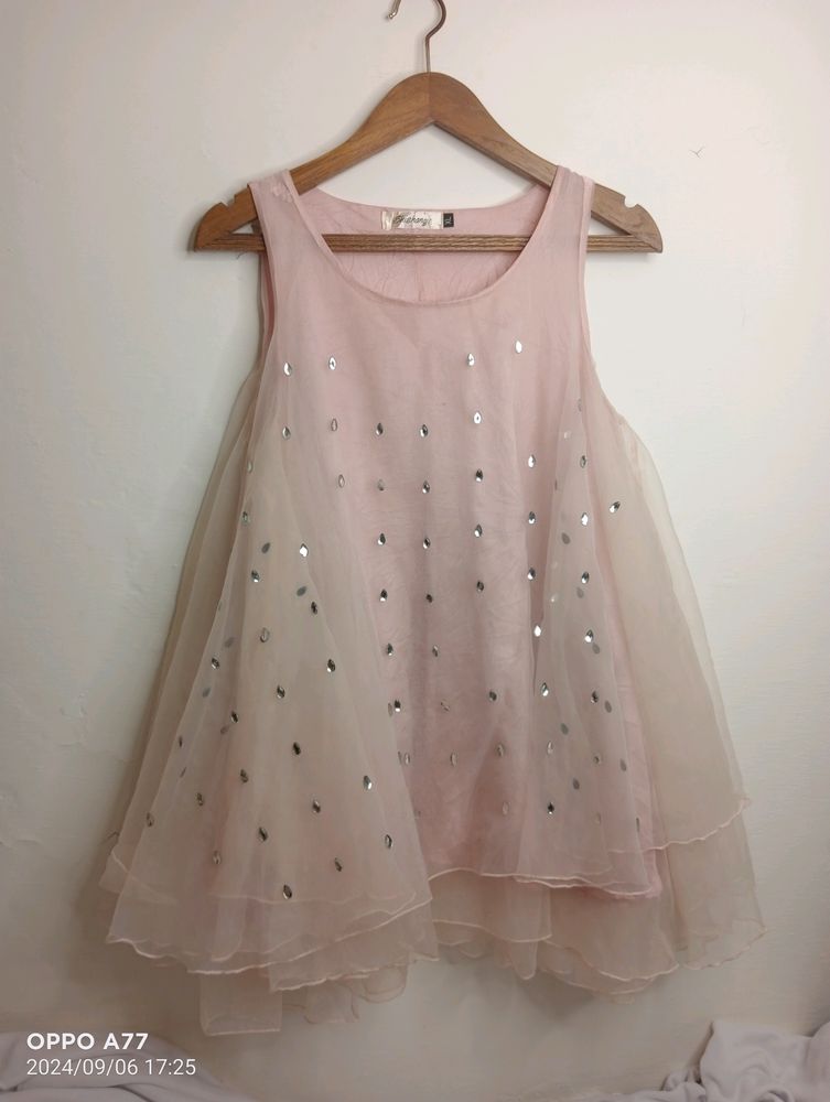 Pink Casual Frock (Girl' s)