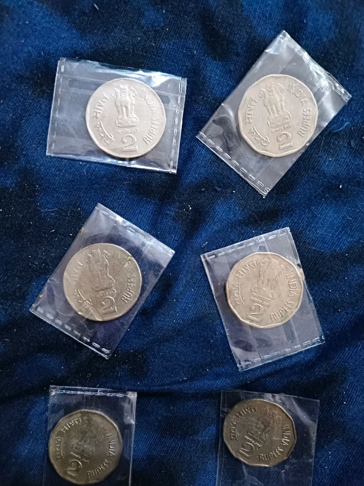 2 Ruppee Coin Mix Cois
