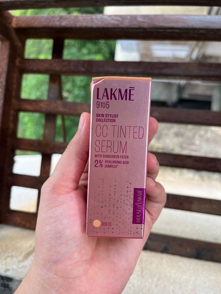 LAKME Cc Tinted Serum With 2% Hyaluronic Acid|Shee