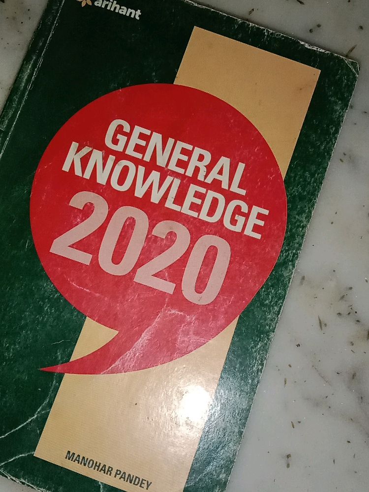 Arihant General Knowledge Book.