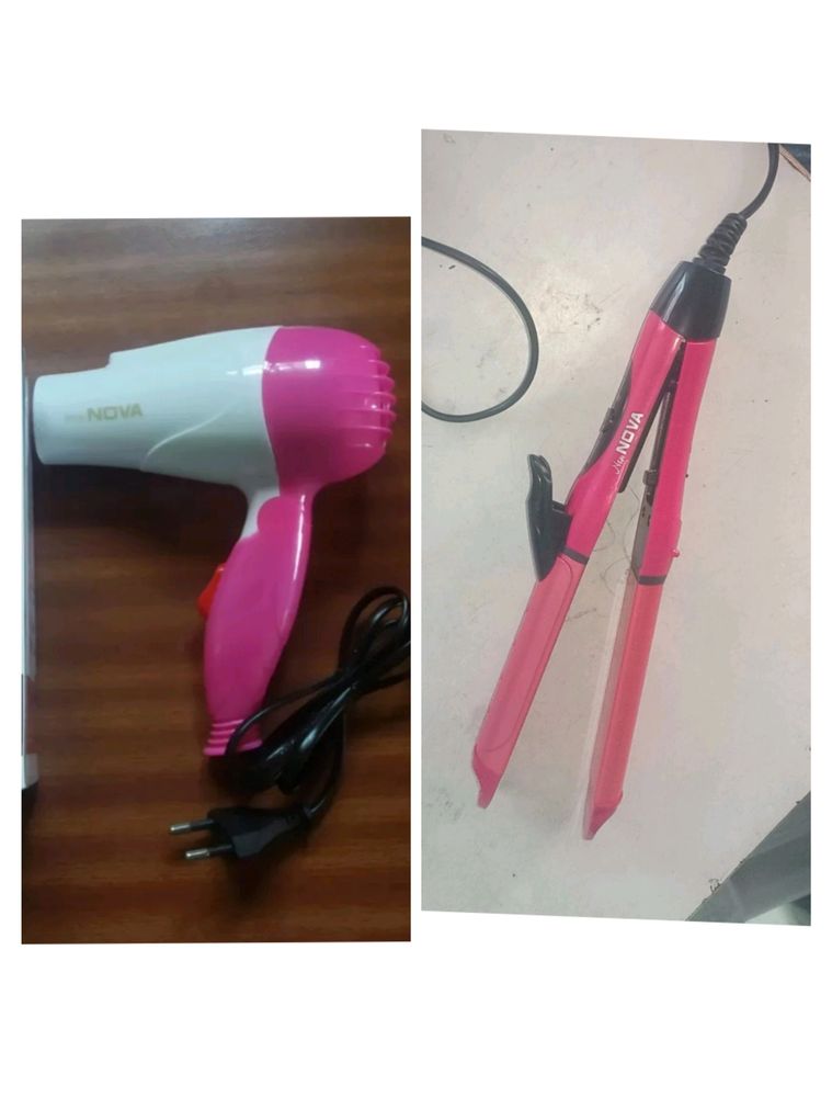 Nova Hair Dryer + Straightner