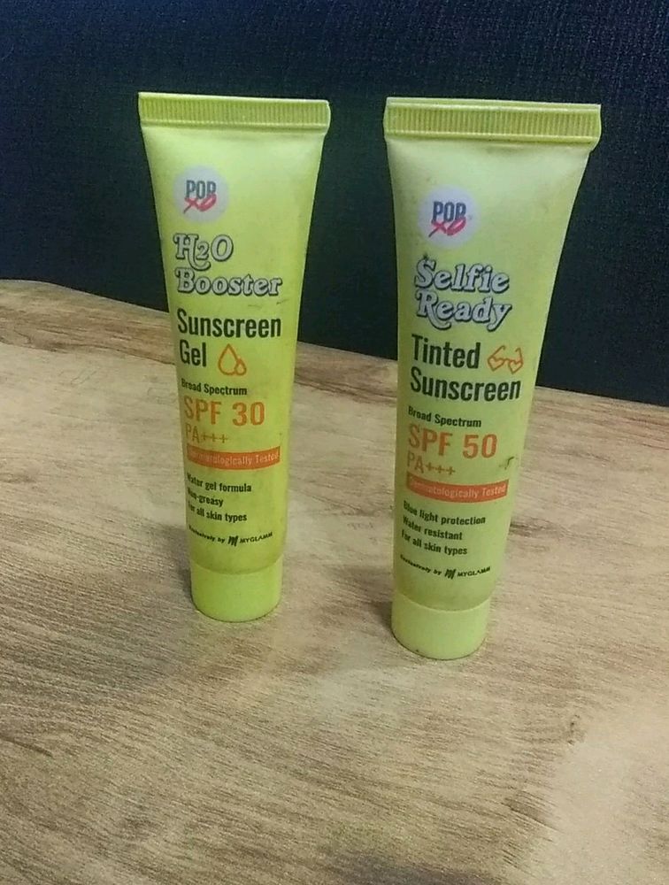 2 Sunscreens