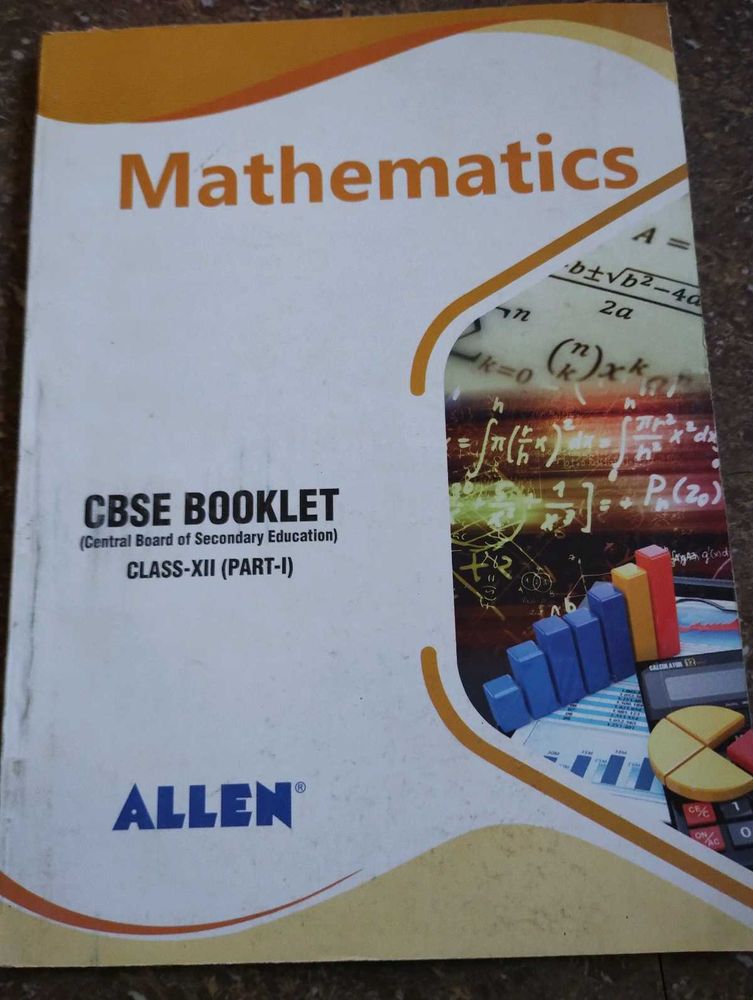 Allen 12th Class Mathematics Booklet