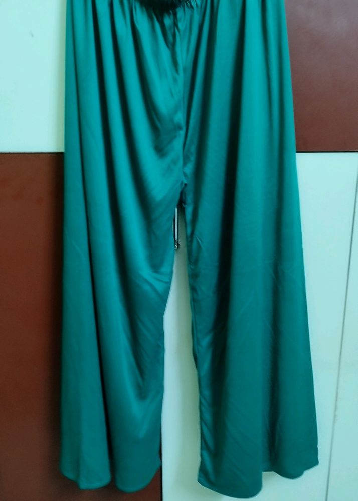 Dark Green Palazzo