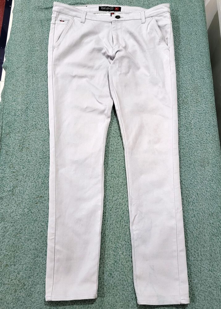 Mens Crafted  Denim Pant (Size-32 Inches)